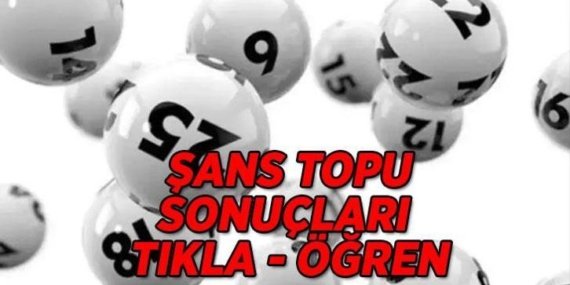 Şans Topu sonuçları! Milli Piyango Online Şans Topu çekiliş 10 Mayıs 2026