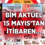 YENİ BİM AKTÜEL KATALOĞU 15 MAYIS 2026: BİM'de yepyeni ürünler satışa çıkmayı bekliyor! Motosiklet, Klima, Elektrikli Bisiklet, Araç Aksesuarları, Sıcak Soğuk Taşıma Çantası...