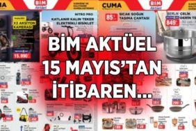 15 MAYIS 2026 CUMA BİM AKTÜEL KATALOĞU İNDİRİMLİ ÜRÜNLER: BİM'de yepyeni ürünler satışa çıkmayı bekliyor! Motosiklet, Klima, Elektrikli Bisiklet, Araç Aksesuarları, Sıcak Soğuk Taşıma Çantası...
