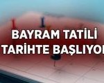 KURBAN BAYRAMI TATİLİ NE ZAMAN BAŞLIYOR? Bayram tatili 9 gün oldu mu? İşte 2026 Kurban Bayramı başlangıç ve bitiş tarihi