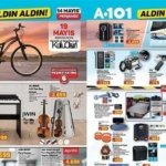 14 MAYIS A101 GÜNCEL AFİŞ | A101 Aldın Aldın aktüel kataloğunda bu hafta hangi ürünler satışa sunulacak? Banyo Paspas Takımı, Koltuk Örtüsü, Plastik Piknik Ürünleri, 200 cc Benzinli Motosiklet, Overlok Makinesi, Waffle Makinesi...