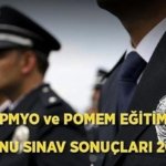 PMYO ve POMEM EĞİTİM SONU SINAV SONUÇLARI 2026: PMYO ve POMEM eğitim sonu sınav sonuçları açıklandı! Polis Akademisi sonuç sorgulama ekranı