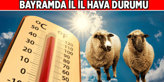 Kurban Bayramı’nda hava durumu nasıl olacak? İstanbul, Ankara, İzmir ve diğer illerin 2026 Kurban Bayramı hava durumu: Yağmurlu mu, Güneşli mi?