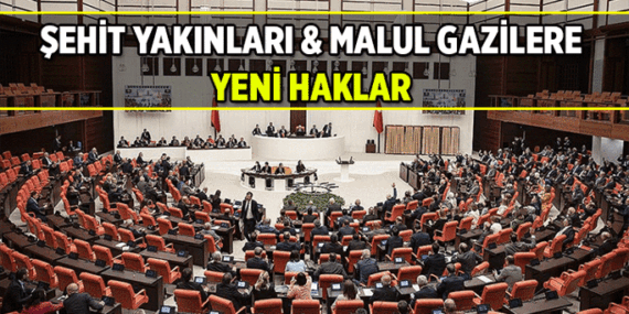 Şehit yakınlarına ve Malul Gazilere hangi haklar geliyor? Şehit ailesine 2 maaş mı bağlanacak, şehit çocuklarına yaş sınırı kalkıyor mu, malul gazilerin yeni hakları neler olacak?