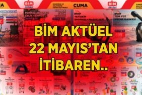 BİM AKTÜEL 22 MAYIS KATALOĞU: Cuma günü BİM'e hangi ürünler gelecek? 22 Mayıs 2026 Cuma BİM Aktüel ürünler kataloğu kamp sandalyesi, çelik termos, plaj ürünleri, piknik malzemeleri...