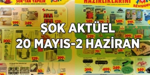 ŞOK KATALOĞU 20 Mayıs 2026: ŞOK Aktüelde Bu Hafta Bayram Çikolataları ve Şekerlemelerde Büyük İndirim!