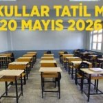 YARIN OKULLAR TATİL Mİ? 20 Mayıs 2026 Tokat ve Amasya'da okul yok mu? Valilik açıkladı'