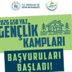 2026 GSB YAZ GENÇLİK KAMPI başvuruları başladı! GSB Yaz Gençlik Kampları başvuruları ne zaman ve nereden yapılır? Başvuru sonuçları ne zaman açıklanacak?