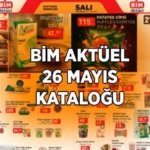 YENİ AFİŞ! BİM AKTÜEL 26 MAYIS SALI KATALOĞU: Yeni Bim kataloğunda hangi ürünler indirime girecek?