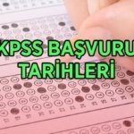 KPSS 2026 BAŞVURU TARİHLERİ: 2026 KPSS lisans, ön lisans ve ortaöğretim başvuruları başladı mı, ne zaman başlıyor? KPSS sınavı hangi tarihlerde yapılacak?