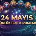 BURÇ YORUMLARI 24 MAYIS 2026: Bugün burçları neler bekliyor? Koç, Boğa, İkizler, Yengeç, Aslan, Başak, Terazi, Akrep, Yay, Oğlak, Kova, Balık burçlarının günlük yorumları