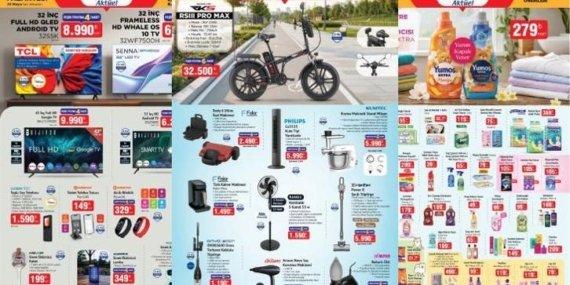 BİM AKTÜEL KATALOĞU YARIN RAFLARDA! 25-26 Mayıs 2026 bu hafta BİM kataloğu indirimli ürünleri neler? Elektrikli Bisiklet, Stand Mikser, Vantilatör