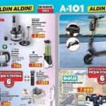 26 MAYIS A101 GÜNCEL AFİŞ YARIN SATIŞA ÇIKIYOR! A101 Aldın Aldın 26 Mayıs Salı aktüel kataloğunda hangi ürünler satışa sunulacak? 5 Programlı Bulaşık Makinesi, Multi Blender Seti, Çay Makinesi, 5 Başlıklı Erkek Bakım Seti, Şarjlı El Süpürgesi...