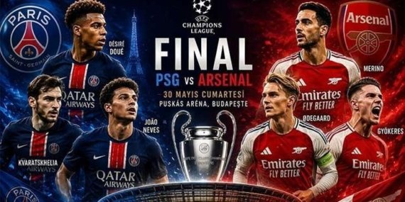 PSG-ARSENAL MAÇI NE ZAMAN? PSG-Arsenal Şampiyonlar Ligi final maçı ne zaman saat kaçta hangi kanalda?