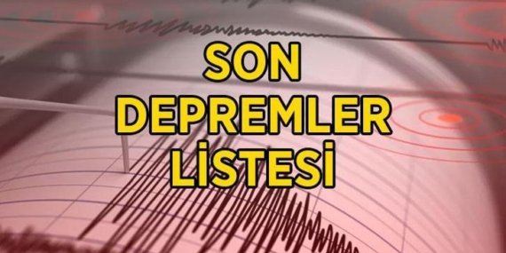BUGÜNKÜ SON DEPREMLER LİSTESİ 29 MAYIS CUMA: Az önce deprem mi oldu, nerede, kaç şiddetinde? AFAD ve Kandilli Rasathanesi son dakika yakınımdaki depremler sorgulama listesi