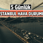 Meteoroloji Haberleri 🌞⚡ Bayram Sonrası İstanbul Hava Durumu: Bugünkü, yarınki hava şartları nasıl olacak? Meteoroloji'den 5 Günlük İstanbul Hava Durumu