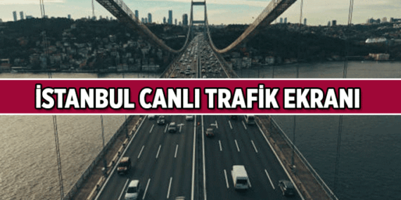İBB Trafik Yoğunluk Haritası 🚗 Trafik yoğunluğu başladı mı? Son dakika trafik yol haritası canlı takip ekranı!