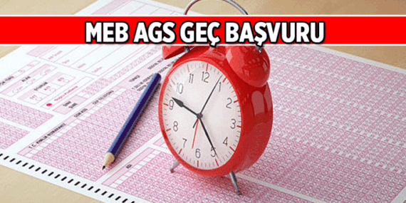 ÖSYM sınav haberleri 📍 MEB AGS geç başvuru tarihi ne zaman, geç başvuru ücreti ne kadar? 2026 MEB AGS sınav tarihi hangi ay, ayın kaçında uygulanacak?