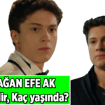 Daha 17'nin Aras'ı Çağan Efe Ak kimdir, kaç yaşında? Çağan Efe Ak nereli, hangi dizilerde, filmlerde oynadı?