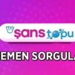 ŞANS TOPU ÇEKİLİŞİ SONUÇLARI SORGULAMA | 31 Mayıs 2026 Şans Topu sonuçları bugün kazandıran numaralar açıklandı!