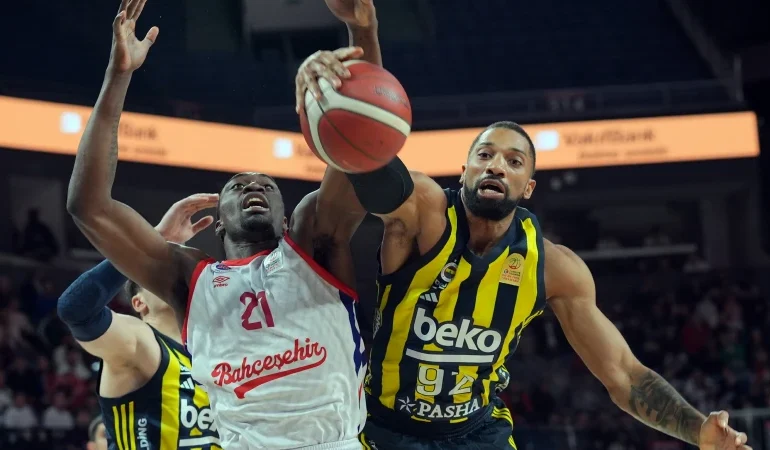 Basketbol Süper Ligi’nde liderlik hesabı son maça kaldı: Bahçeşehir Koleji - Fenerbahçe Beko ne zaman, saat kaçta, hangi kanalda?