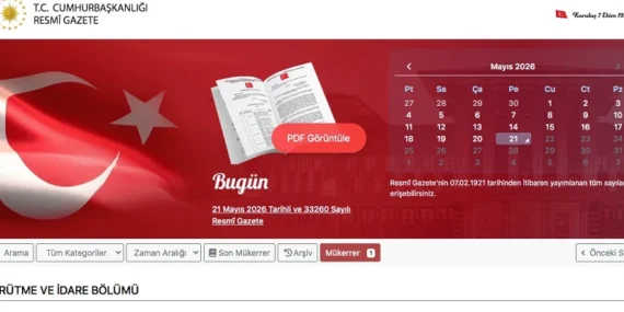 Resmi Gazete atama kararları: 21 Mayıs Perşembe Hakimler ve Savcılar Kurulu atama kararları isim listesi