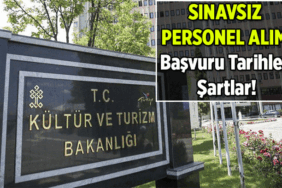 4 HAZİRAN 2026 RESMİ GAZETE İLANI ❗ Kültür ve Turizm Bakanlığı sınavsız Personel alımı başvuru tarihi ve başvuru şartları nedir? Kültür ve Turizm Bakanlığı Personel alımı ne zaman, hangi iller, kaç kişilik kontenjan, hangi bölümlere var?