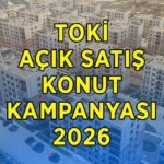TOKİ KURASIZ AÇIK SATIŞ KAMPANYASI 2026 | TOKİ 64 il 20 bin konut başvuruları ne zaman, şartları neler? TOKİ açık satış konut ödemeleri nasıl?