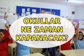 OKULLAR NE ZAMAN KAPANIYOR? Karneler ne zaman dağıtılacak? Yaz tatili hangi gün başlıyor?