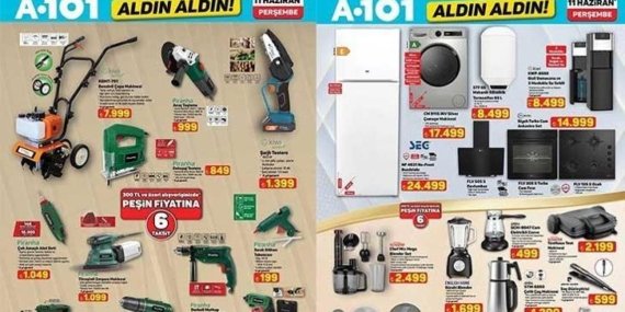A101 YENİ AKTÜEL KATALOGLAR! 6-12 Haziran A101 Haftanın Yıldızları aktüel kataloğunda hangi ürünler satışa sunuldu? Ayçiçek Yağı, Toz Şeker, Makarna, Tiryaki Çayı, Çocuk Devam Sütü…