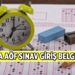 ATA AÖF sınav giriş belgesi nasıl alınır? 2026 ATA AÖF sınav tarihleri ne zaman?