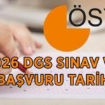DGS 2026 SINAV TARİHİ | Dikey Geçiş Sınavı DGS ne zaman, hangi gün yapılacak? DGS geç başvurusu son tarih hangi gün?