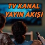 8 HAZİRAN TV YAYIN AKIŞI! Bu akşam TV'de hangi dizi ve filmler var? Kanal D, ATV, TRT 1, Show TV, Star TV, NOW TV, TV8 kanal yayın akışı listesi...