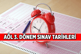 İşte MEB Takvimi! 3. Dönem Açık lise sınavları ne zaman? AÖL e-sınav, yazılı tarihleri 2026 hangi ayda, hangi günler?