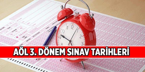 İşte MEB Takvimi! 3. Dönem Açık lise sınavları ne zaman? AÖL e-sınav, yazılı tarihleri 2026 hangi ayda, hangi günler?