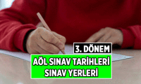 MEB YAYIMLADI 📍 Açık Öğretim Lisesi 3. Dönem AÖL sınav tarihleri ne zaman? Açık Öğretim Lisesi sınav giriş yerleri belgesi ne zaman açıklanacak?