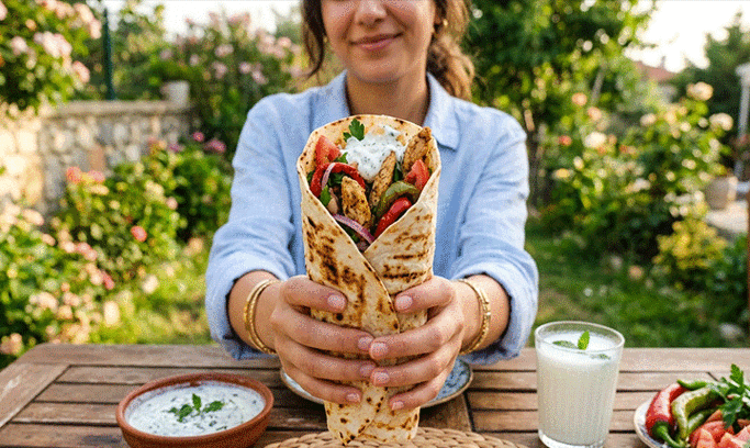 Fast-Food Zincirlerine Taş Çıkartır: Ev Yapımı En Kolay Yaz Dürümü Tarifi