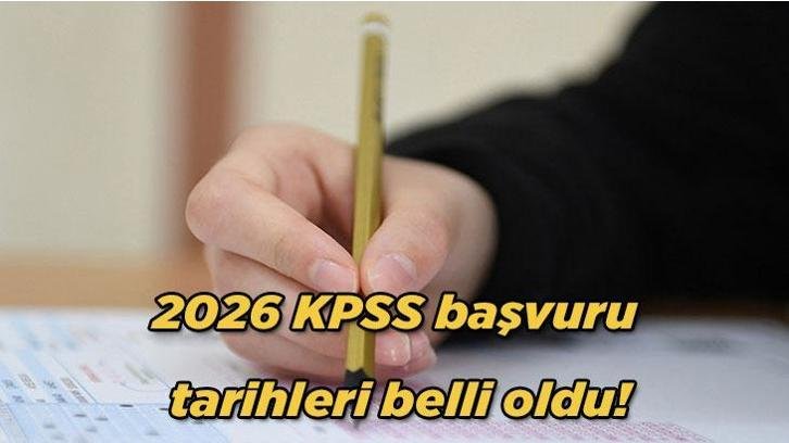 2026 KPSS başvuru tarihleri belli oldu! KPSS başvuruları ne zaman başlayacak? Lisans, önlisans ve ortaöğretim sınav takvimi
