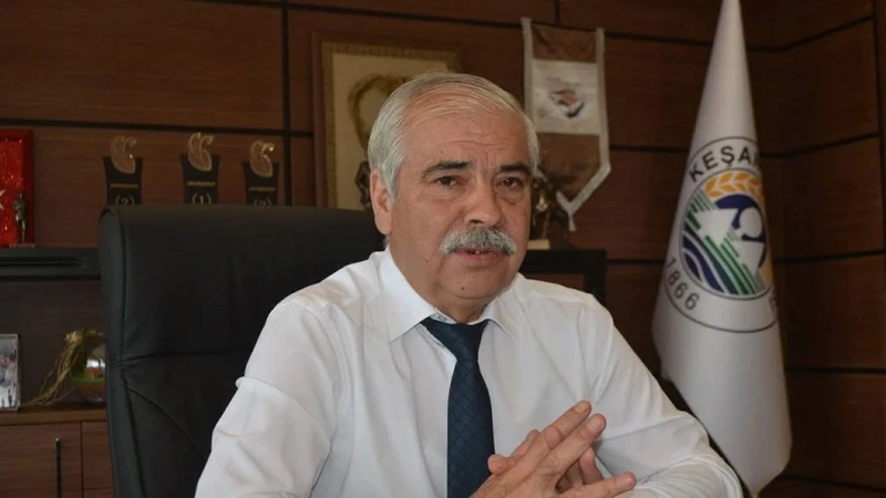 Keşan Belediye başkanı Mehmet Özcan hangi partiden?