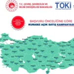 TOKİ 20 bin kurasız konutlar hangi ilçelerde var? İstanbul, Ankara, İzmir, Bursa, Antalya, Malatya, Kahramanmaraş, Hatay il il konut dağılımı