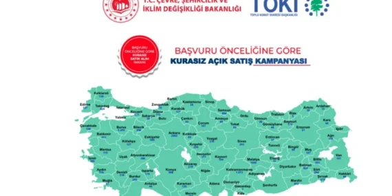 TOKİ 20 bin kurasız konutlar hangi ilçelerde var? İstanbul, Ankara, İzmir, Bursa, Antalya, Malatya, Kahramanmaraş, Hatay il il konut dağılımı