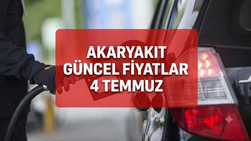 AKARYAKIT GÜNCEL FİYAT TABLOSU 4 TEMMUZ: Akaryakıta indirim mi geldi, ne kadar, kaç TL? Motorin, benzin ve LPG ne kadar oldu?
