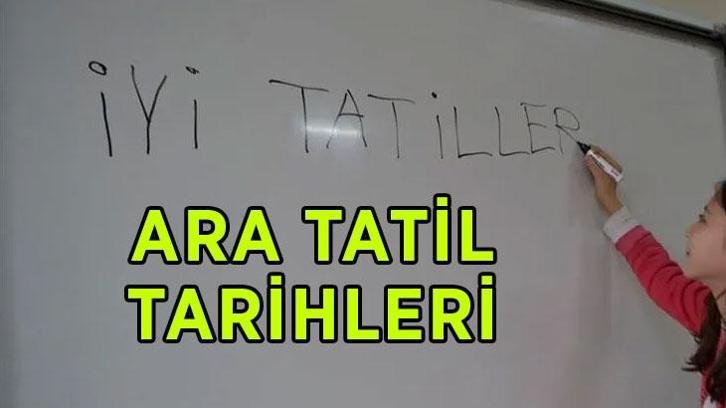 ARA TATİL TARİHLERİ | 2026-2027 eğitim öğretim yılında ara tatiller ne zamana denk geliyor? MEB takvimi açıklandı!