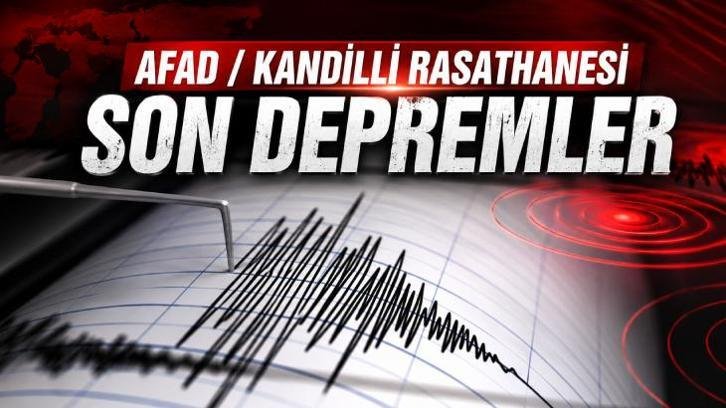 DEPREM SON DAKİKA HABERİ: 12 Temmuz 2026 AFAD/Kandilli Rasathanesi az önce deprem mi oldu, şimdi nerede, kaç büyüklüğünde deprem oldu?