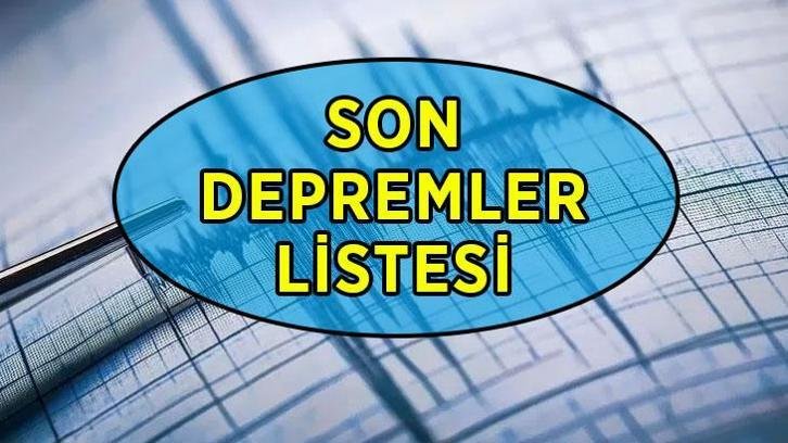 AFAD VE KANDİLLİ SON DAKİKA SON DEPREMLER LİSTESİ: 13 Temmuz az önce deprem mi oldu, nerede kaç şiddetinde? Yakınımdaki depremleri nereden öğrenebilirim?