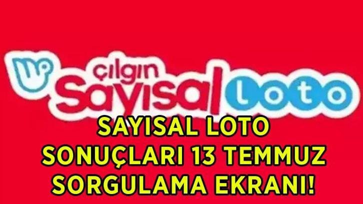 SAYISAL LOTO SONUÇLARI AÇIKLANDI MI? 13 Temmuz 2026 Çılgın Sayısal Loto çekiliş sonuçları ne zaman açıklanacak? 438 milyon TL kazandıran ikramiye sonuçları nereden sorgulanır?
