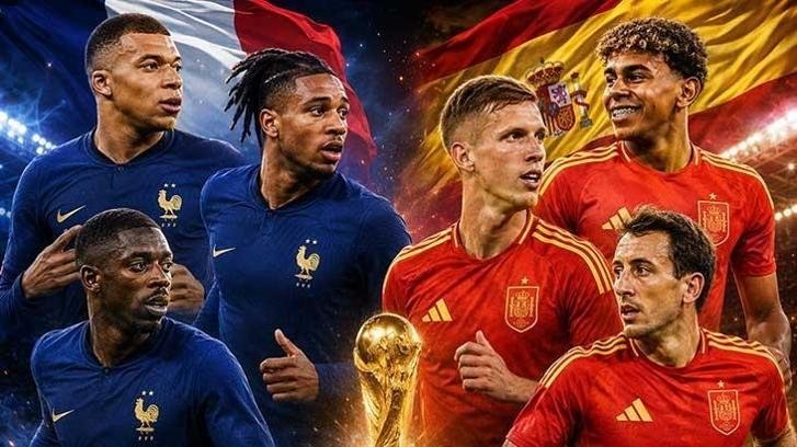 DÜNYA KUPASI YARI FİNAL MAÇINDA İLK GOL! FRANSA-İSPANYA 2026 FIFA Dünya Kupası yarı final maçı bu akşam saat kaçta hangi kanalda?