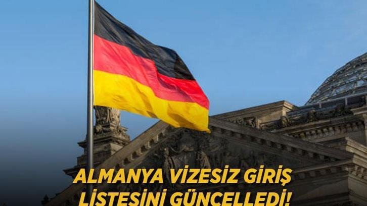 ALMANYA VİZESİZ GİRİŞ LİSTESİ DEĞİŞTİ! 2026 Almanya’nın vize muafiyeti tanıdığı ülkeler hangileri, Türkiye listede var mı?
