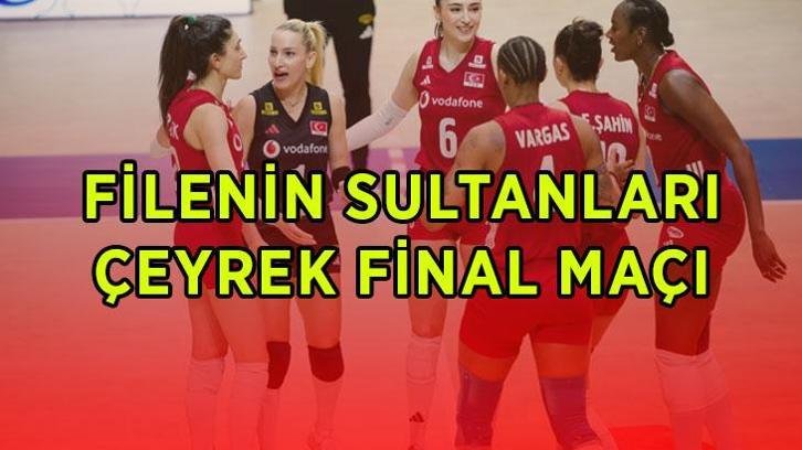 FİLENİN SULTANLARI VNL ÇEYREK FİNAL MAÇLARI 2026: A Milli Kadın Voleybol Takımı çeyrek final maçı ne zaman, saat kaçta, hangi gün oynanacak?