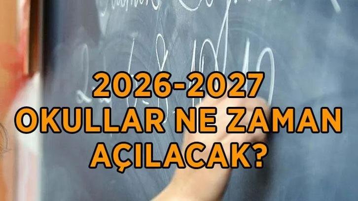OKULLARIN AÇILIŞ TARİHİ 2026-2027: Okullar ne zaman açılıyor, kaç gün kaldı? Yaz tatili ne zaman bitiyor?